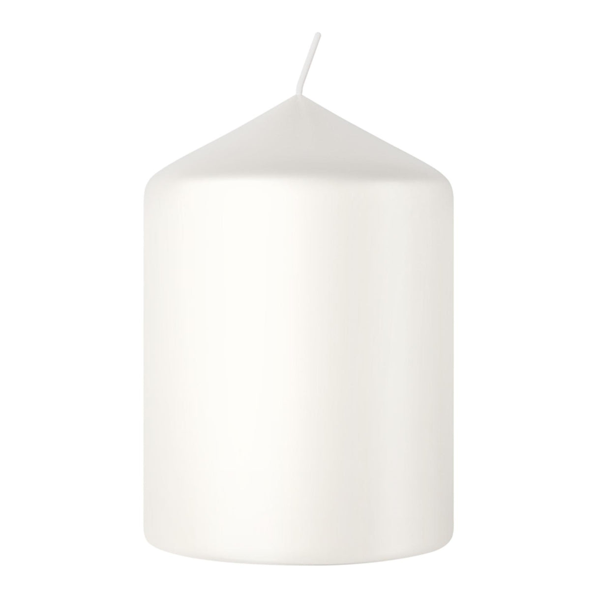Bougie pilier Bolsius 80 58 blanc nuageux