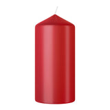 Bougie pilier Bolsius 120 58 rouge délicat