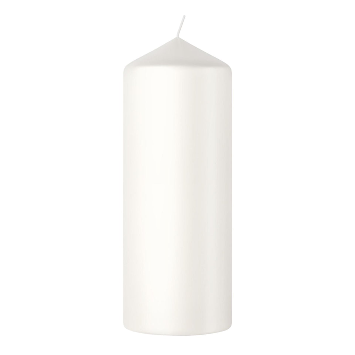 Bougie pilier Bolsius 150 58 blanc nuageux