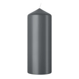 Bougie pilier Bolsius 150 58 gris orageux