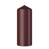 Bougie pilier Bolsius 150 58 rouge velours