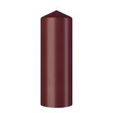 Bougie pilier Bolsius 200 68 rouge velours
