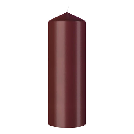Bougie pilier Bolsius 200 68 rouge velours