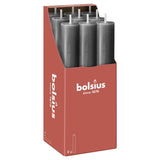 Bougie de table Bolsius xl 230 30 gris orage