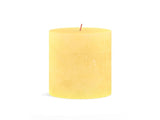 Bougie rustique Bolsius 100 100 jaune