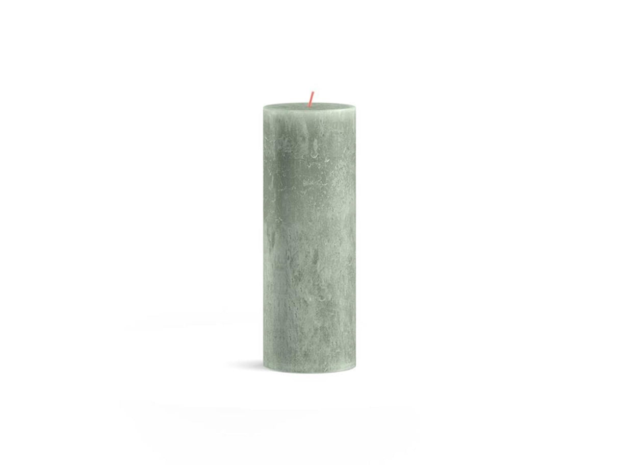 Bougie rustique Bolsius 190 68 vert jade