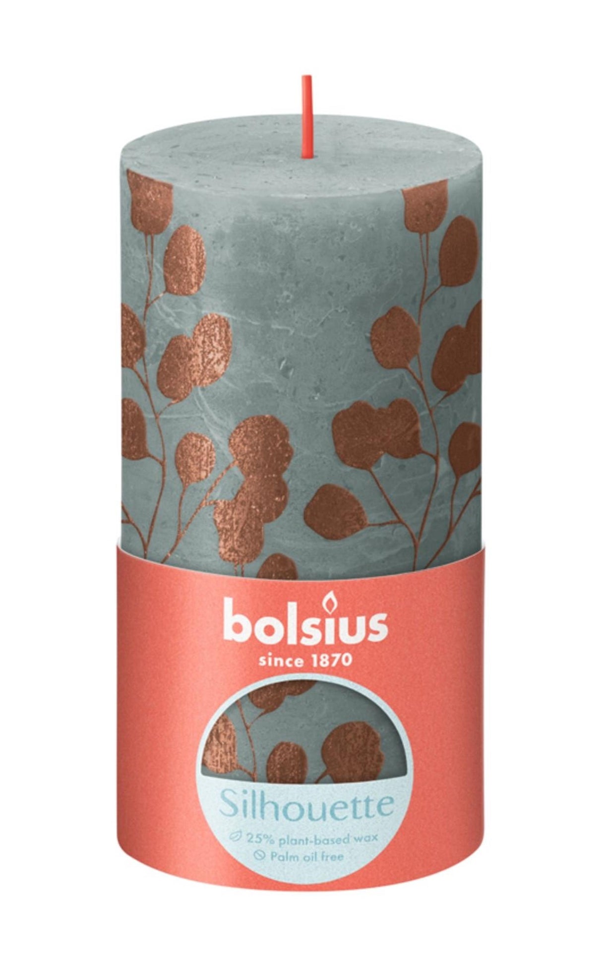 Bougie rustique Bolsius 130 68 eucalyptus