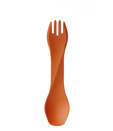 Équipement humain - gobites bio - réutilisable - couverts - spork - orange - couverts de camping