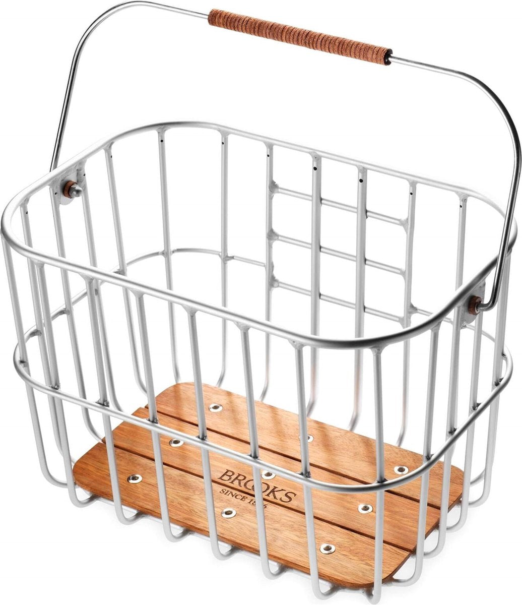Panier Brooks Hoxton avec bev 25L aluminium 38x26x26cm