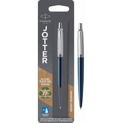 Stylo à bille Parker Jotter | bleu royal | pointe moyenne à l'encre bleue