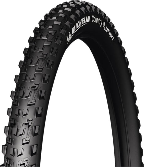 Pneu Michelin 27.5” – country grip'r – tlr (tubeless ready) – pneu souple – taille etrto : 54-584 – noir
