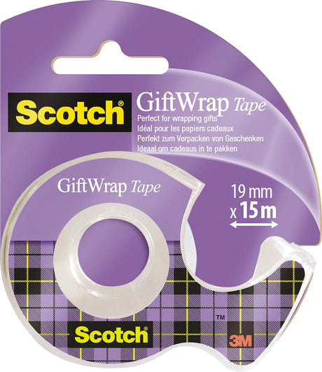 Ruban cadeau Scotch clipstrip® maxi 1 distributeur