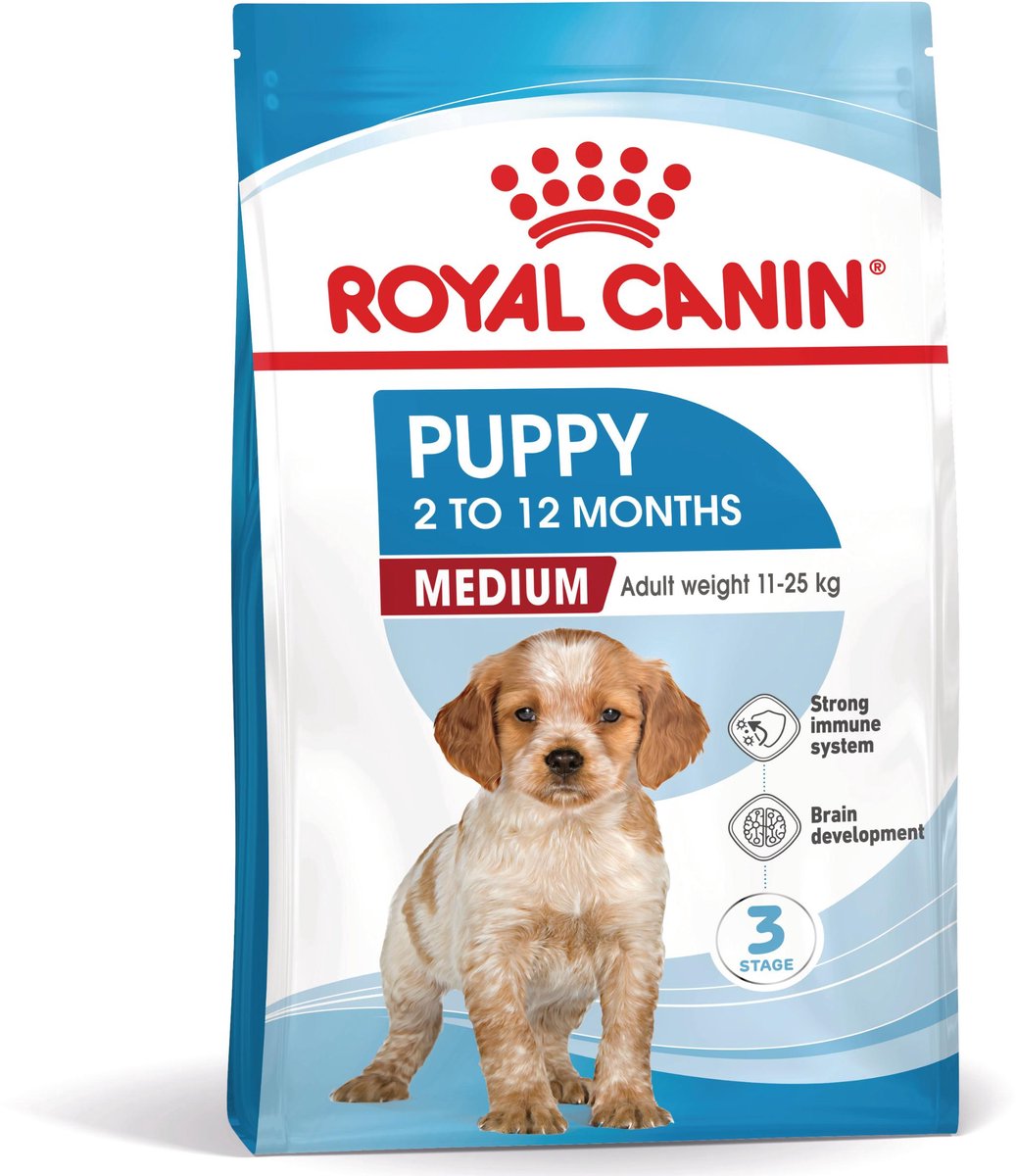 Royal canin chiot moyen - 4 kg - nourriture pour chien