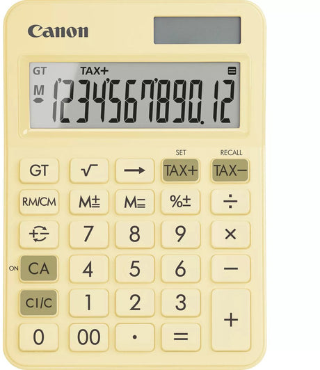 Calculatrice Canon ls-125ko jaune | 1 pièce