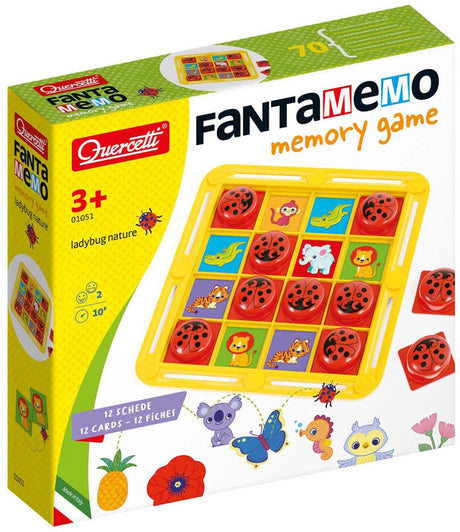 Quercetti Fantamemo Game Lady Beast