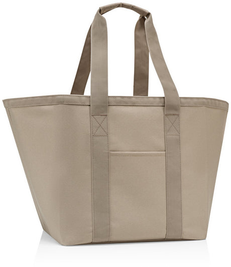Sac shopping Reisenthel markethopper - avec compartiments - 17 l - taupe