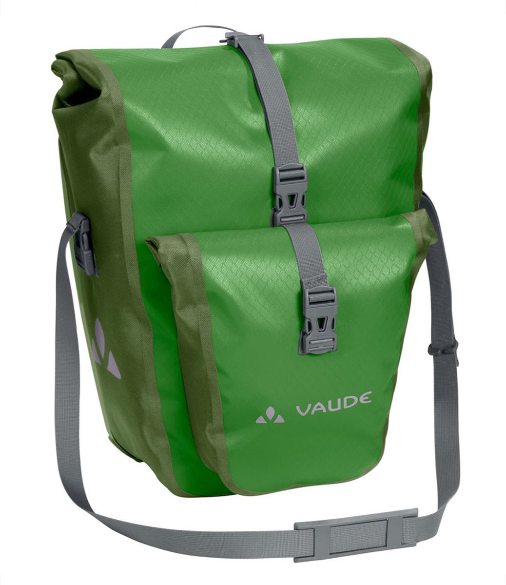 Vaude aqua back plus sacoche de vélo double - 51l (2x 25,5l) - vert