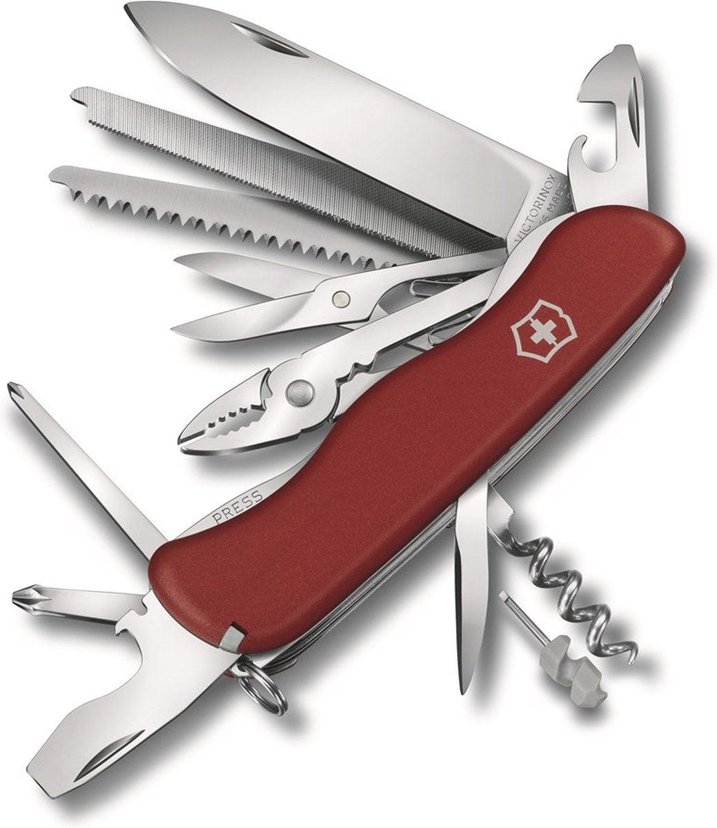 Couteau suisse Victorinox Work Champ Red - 21 fonctions - rouge