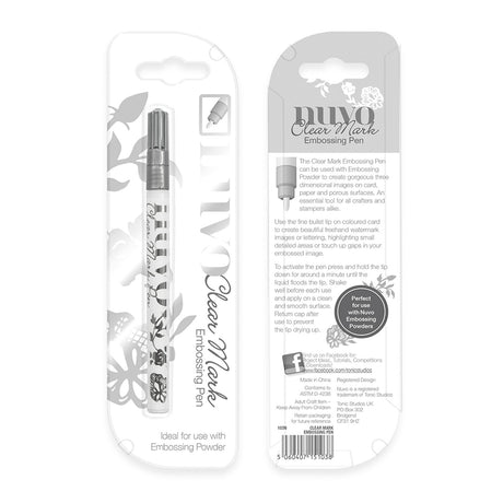 Nuvo par Tonic Studios Nuvo • marqueur de gaufrage transparent