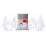 Egouttoir à vaisselle Metaltex fil blanc