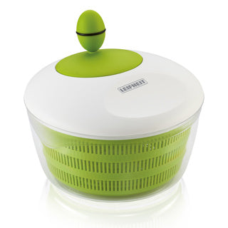 Essoreuse à salade tendance Leifheit - 4 l - blanc vert