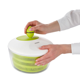 Essoreuse à salade tendance Leifheit - 4 l - blanc vert