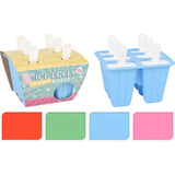 Machine à sucettes glacées 4 couleurs assorties | 6 pièces