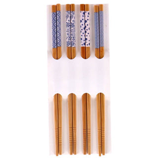 No brand baguettes en bambou lot de 8 | 6 pièces