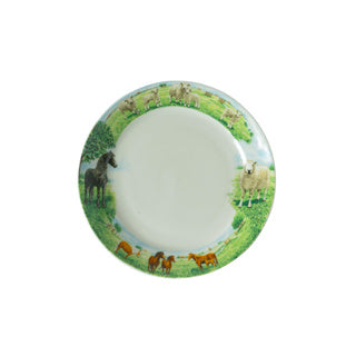 Wiebe van der Zee assiette 18 cm cheval mouton Wiebe