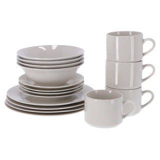 Vaisselle petit déjeuner Alpina 16 pièces