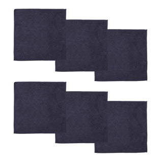 Ddddd chiffon en microfibre billie 30x30 cm bleu 6 pièces | 4 pièces