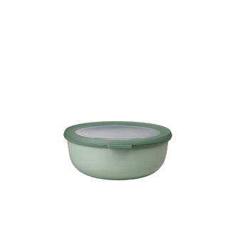 Mepal multi bol cirqula rond 1250 ml - sauge nordique | 3 pièces