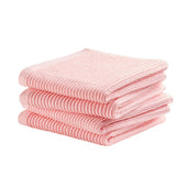 Ddddd torchon basic rose pastel 30 x 30 cm set 4 | 2 pièces