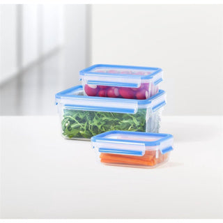 Tefal masterseal fresh k3028912 récipient alimentaire - lot de 3 - 100% étanche - récipients alimentaires - adapté à la préparation des repas