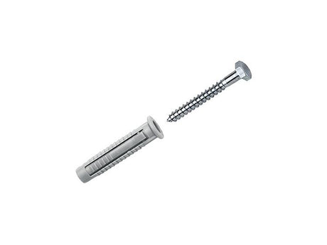 Celo 1047069 - nylon plug fx12 met houtdraadbout 8x80 2 stuks | 1 stuks
