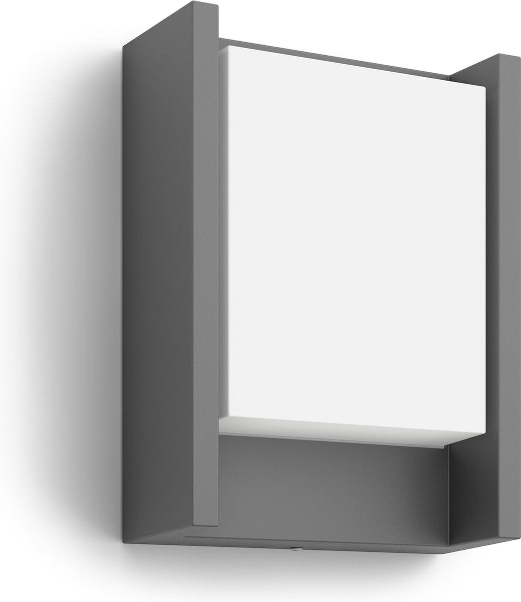 Philips led philips arbour buitenwandlamp - warmwit licht - breed