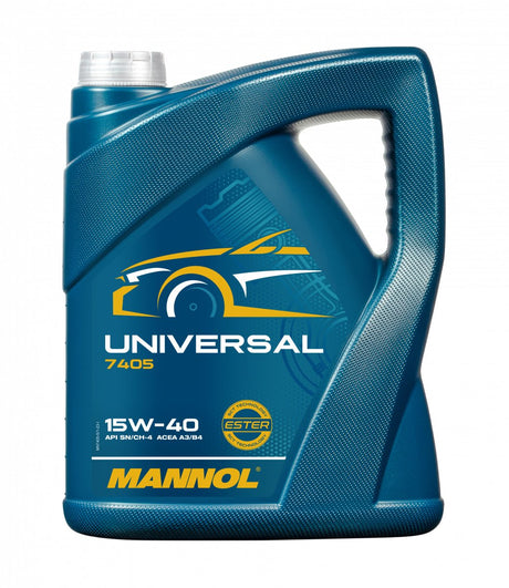 Mannol huile moteur universelle 7405 15w40 | 5 litres | le géant pétrolier