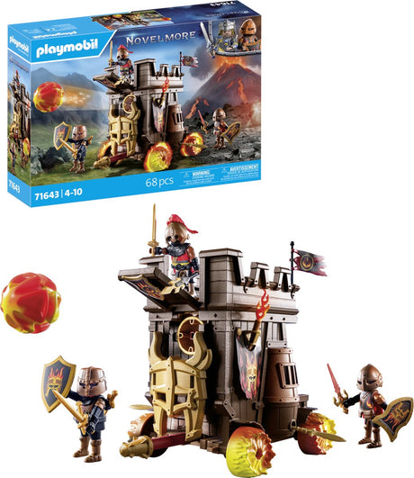 Playmobil Novelmore Burnham Raiders Char avec Fireka