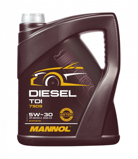 Mannol turbo diesel 5w30 5w-30 5l 5litre m156b pièces bpc