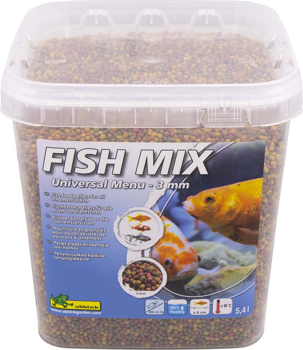 Ubbink Fish Fish Fish Mix Menu universel 3 mm 5.4 L