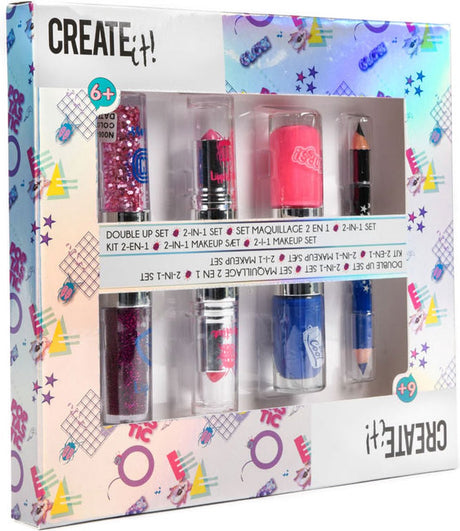 Créez-le ! coffret de maquillage poptastic double face