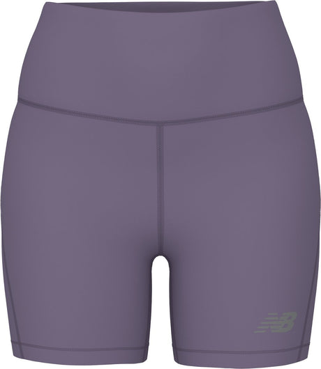 Pantalon de sport femme New Balance Sport Fitted Short 5 - violet confit