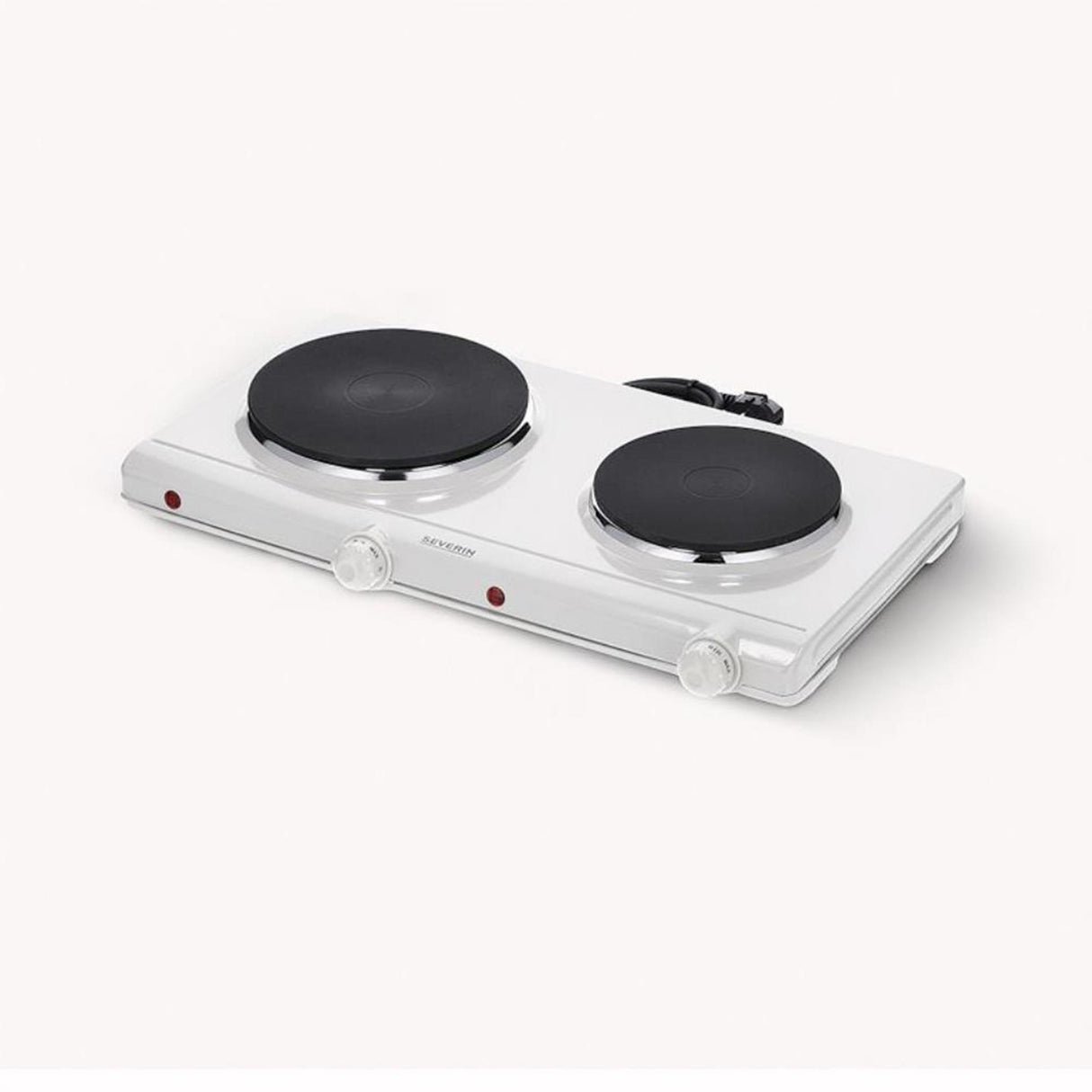 Plaque de cuisson double Severin 2500w blanc dk 1042