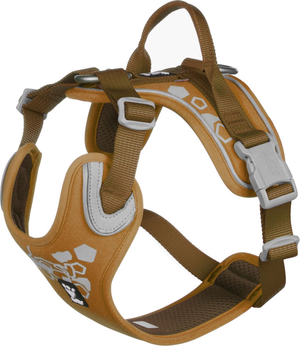Hurtta week-end guerrier harnais pour chien marron 80-100 cm