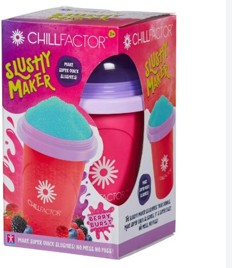Chillfactor slushy maker fruitastic berry burst | 3 pièces