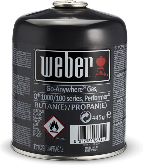 Bidon de gaz Weber - cartouche pour barbecue - 0077924089862