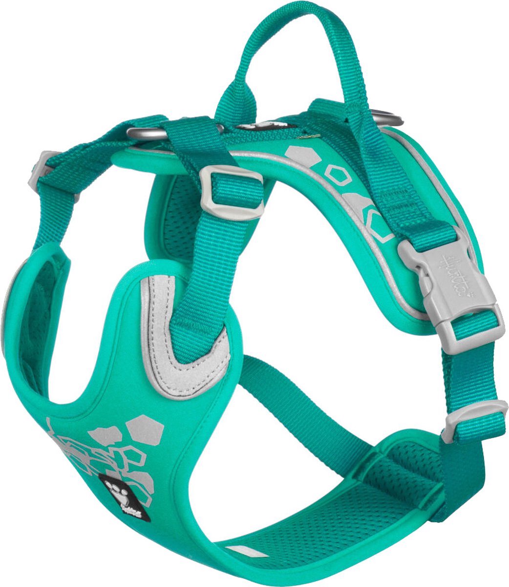 Hurtta - hondentuig - weekend warrior - harness voor honden - kleur: peacock - 60-80 cm