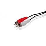 Câble audio Conceptronic clcinch5 rca, 2x rca -> 2x rca, m m, 5m, noir