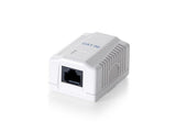 Equip 235111 Boîtier de montage en surface cat.5e à 1 port, RJ-45, 5e, blanc, 39 mm, 29,5 mm, 54 mm