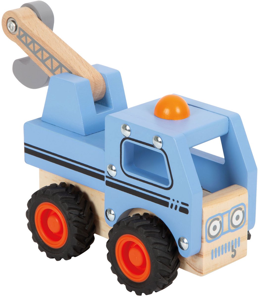Small foot - dépanneuse en bois bleu
